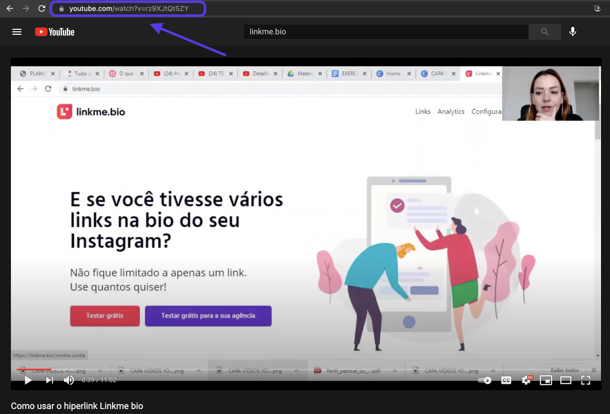 Adicionando player de vídeo do Youtube na sua página